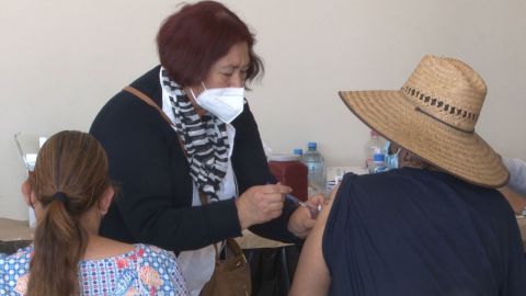 Realizan jornada de vacunación de segundas dosis en Tecate
