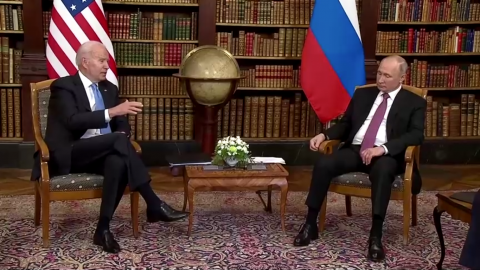 Biden confunde a Putin con Donald Trump durante encuentro