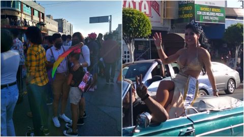 Se lleva a cabo desfile LGBT en Tijuana