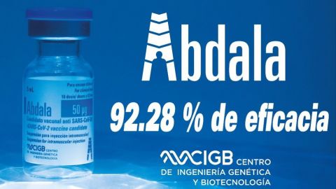 Cuba dice que vacuna Abdala es 92,28% efectiva contra el coronavirus