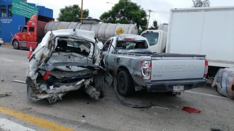 Cuatro personas mueren tras choque en autopista Guadalajara-Lagos de Moreno