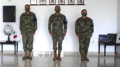 Realizan ceremonia de Cambio de Mando de Armas en Ensenada