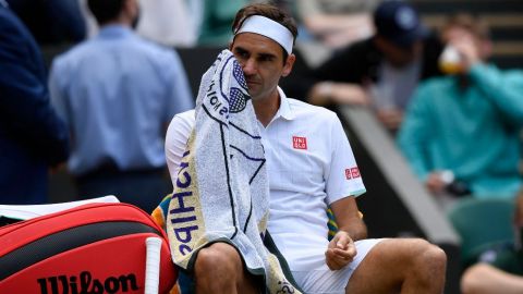 Roger Federer se despide de Wimbledon tras ser vencido por Hubert Hurkacz