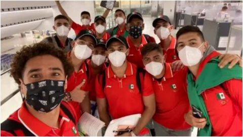 Selección Mexicana de futbol llega a Japón para disputar los Juegos Olímpicos