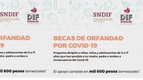 Lanzan ''Becas Orfandad'' por Covid 19