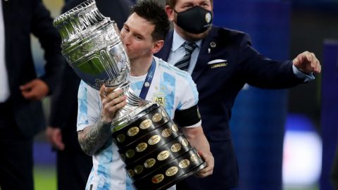 De la mano de Messi, Argentina rompe sequía de 28 años sin títulos