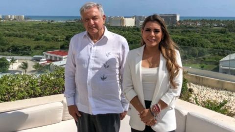AMLO se reúne con Evelyn Salgado, gobernadora electa de Guerrero