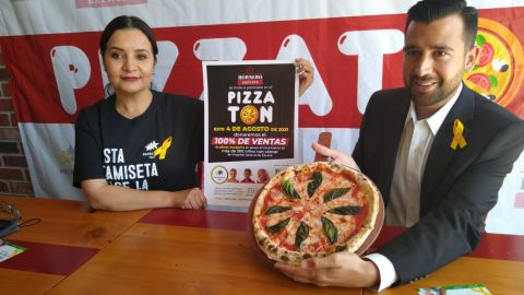 Pizzaton recaudará fondos a favor de nińos con cáncer atendidos en el HGT