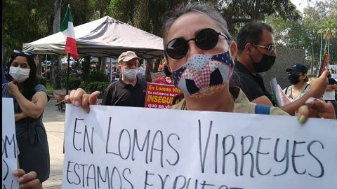 Déjennos tener seguridad, piden residentes de Lomas Virreyes al Ayuntamiento