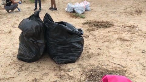 Dejan visitantes toneladas de basura en playas municipales
