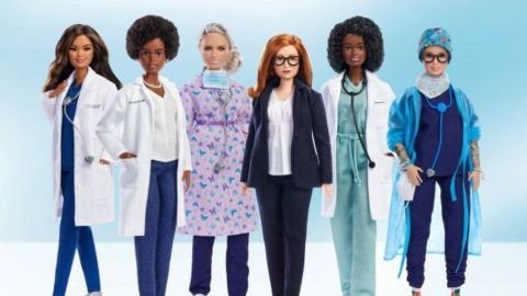 Barbie lanza colección en honor a doctoras y científicas que luchan contra covid