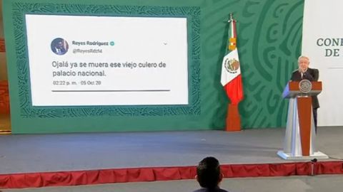 ''Ojalá ya se muera ese viejo c... de Palacio Nacional''