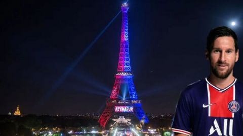 ¿PSG reserva la Torre Eiffel para la presentación de Lionel Messi?