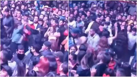 📹 VIDEO: ¡HAY TIRO, HAY TIRO! Mujeres protagonizan pelea en la Feria Rosarito