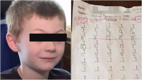 Padre critica a maestra por escribir 'groserías' en tarea de su hijo