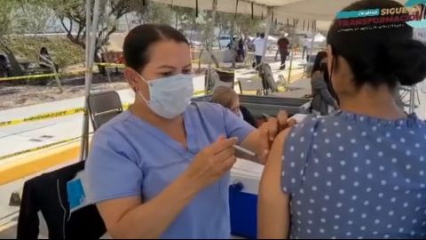 Vacunación segundas dosis en Tijuana y Mexicali