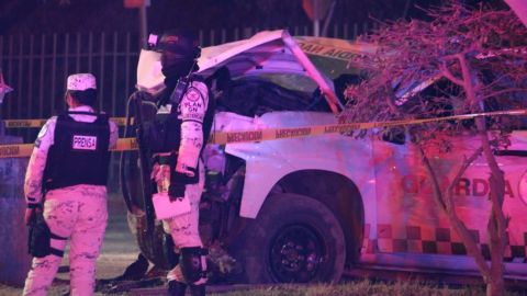 Diez elementos de GN resultaron lesionados en accidente del Pacífico