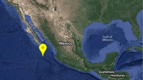 Reportan sismo de magnitud 5.3 en Baja California Sur