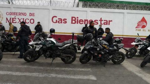 Trabajadores de Gas Bienestar protestan en CDMX; piden respetar su sueldo