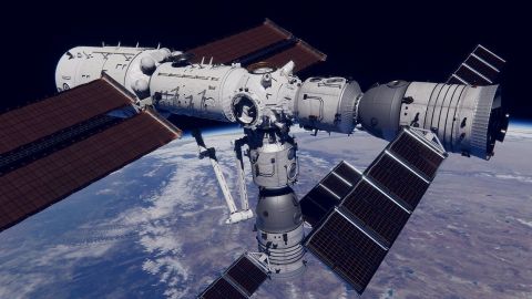 Astronautas chinos dejan módulo de estación espacial para regresar a la Tierra
