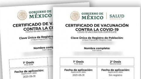 Si pedirán certificado de vacunación y prueba negativa para cruzar a EU