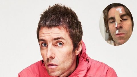 Liam Gallagher sufre heridas en rostro tras caer de helicóptero