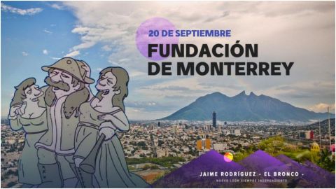 'El Bronco' conmemora fundación de Monterrey con imagen de Los Simpson