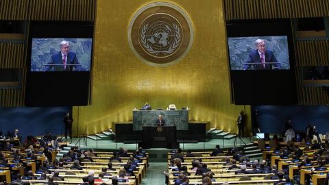 Asamblea de la ONU: El mundo nunca ha estado tan amenazado ni tan dividido