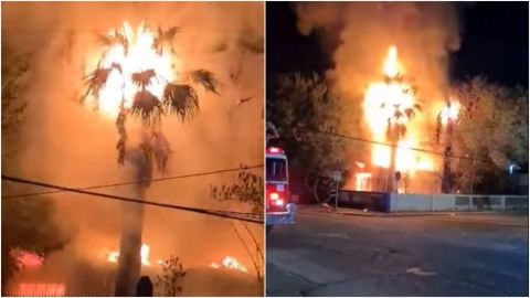 📹 VIDEO: Fuertes incendios en Mexicali, hubo pérdidas totales