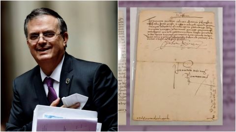 Recuperan en Nueva York una carta de Hernán Cortés