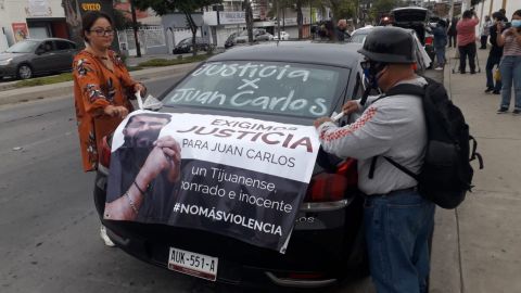 PROTESTAN PARA EXIGIR JUSTICIA POR INGENIERO ASESINADO EN PLAZA GALERÍAS