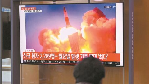 Dispara Corea del Norte ''proyectil no identificado''
