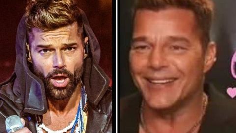 ¿Qué se puso? Ricky Martin reaparece y luce irreconocible