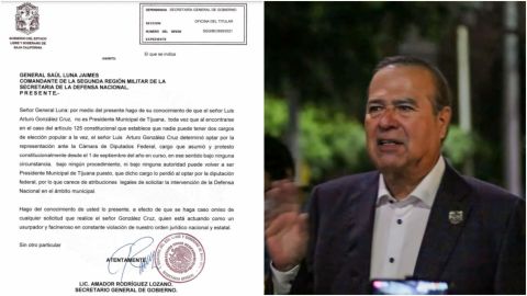 Secretario de Gobierno aclara que González Cruz no puede solicitar al Ejército