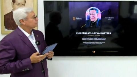 Gobernador de BC lamenta muerte de Xicoténcatl Leyva