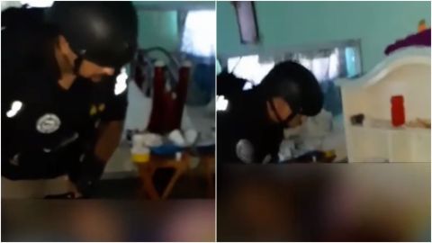 VIDEO: Graban rescate de mujer secuestrada en Estado de México