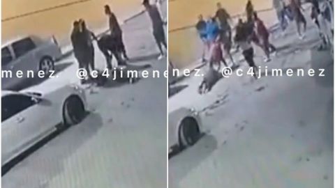 VIDEO: Pisotones, patadas y machetazos en la cabeza, así mataron a un hombre