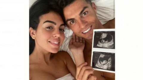 Cristiano Ronaldo y Georgina Rodríguez serán padres... ¡de gemelos!