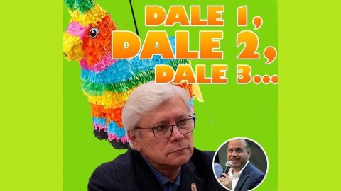 Bonilla como la canción de la piñata ''dale, dale, dale'': Mario Osuna