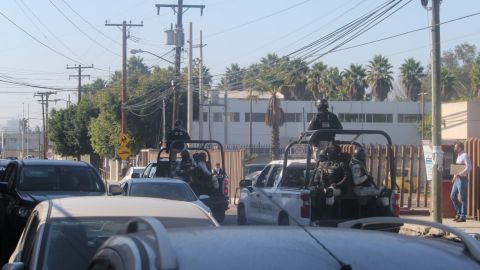 Montan operativo policiaco en los Juzgados Civiles tras secuestro