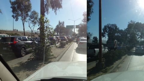 Prepárese… ¡Es viernes, y ya hay tráfico en Tijuana!