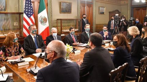 López Obrador y Justin Trudeau encabezan reunión bilateral