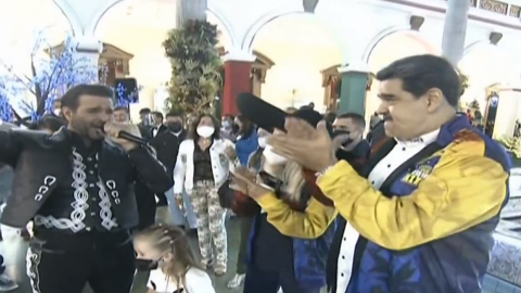 Nicolás Maduro celebra su cumpleaños con música de Pablo Montero