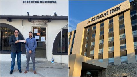 Hotel Kumiai Inn paga sus adeudos con Ayuntamiento de Tecate