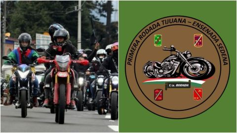 Ejército invita la Primera Rodada Motociclista Tijuana-Ensenada