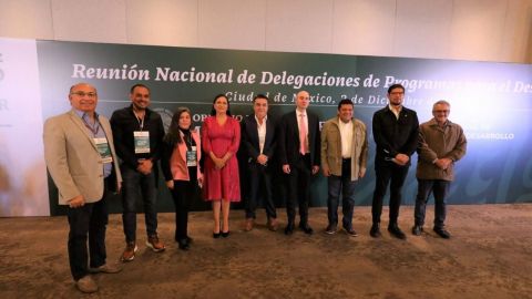 Ruiz Uribe en reunión nacional de delegaciones de programas para el desarrollo