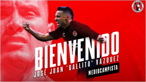 ¡OFICIAL! Gallito Vázquez es nuevo jugador de Xolos de Tijuana