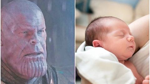 Pareja de Reino Unido nombra a su bebé Thanos, como el villano de Avengers