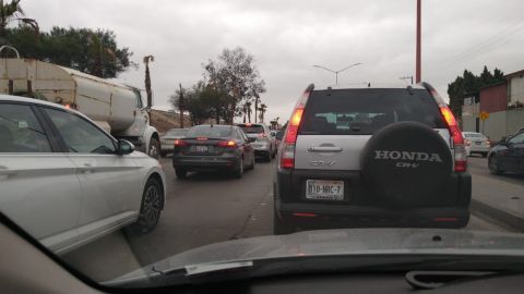 Pese a mayor señalización, el tráfico no se va en Tijuana