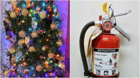 ¿Cómo evitar incendios por cortocircuitos en arbolitos de navidad?